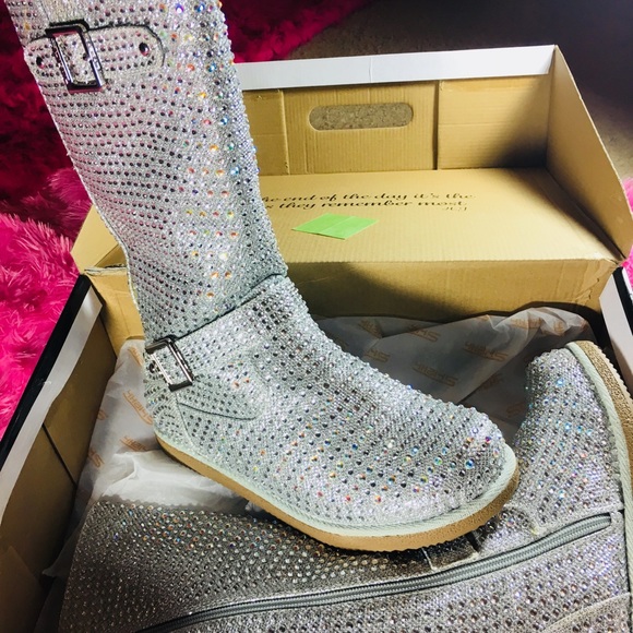 Crystal Rhinestone boots - Picture 7 of 7